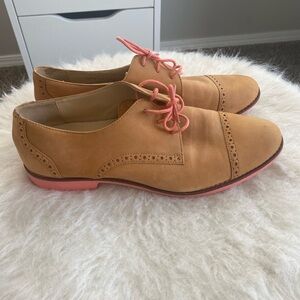 Cole Haan Camello Gramercy D40788 Formal Oxford Dress Shoes